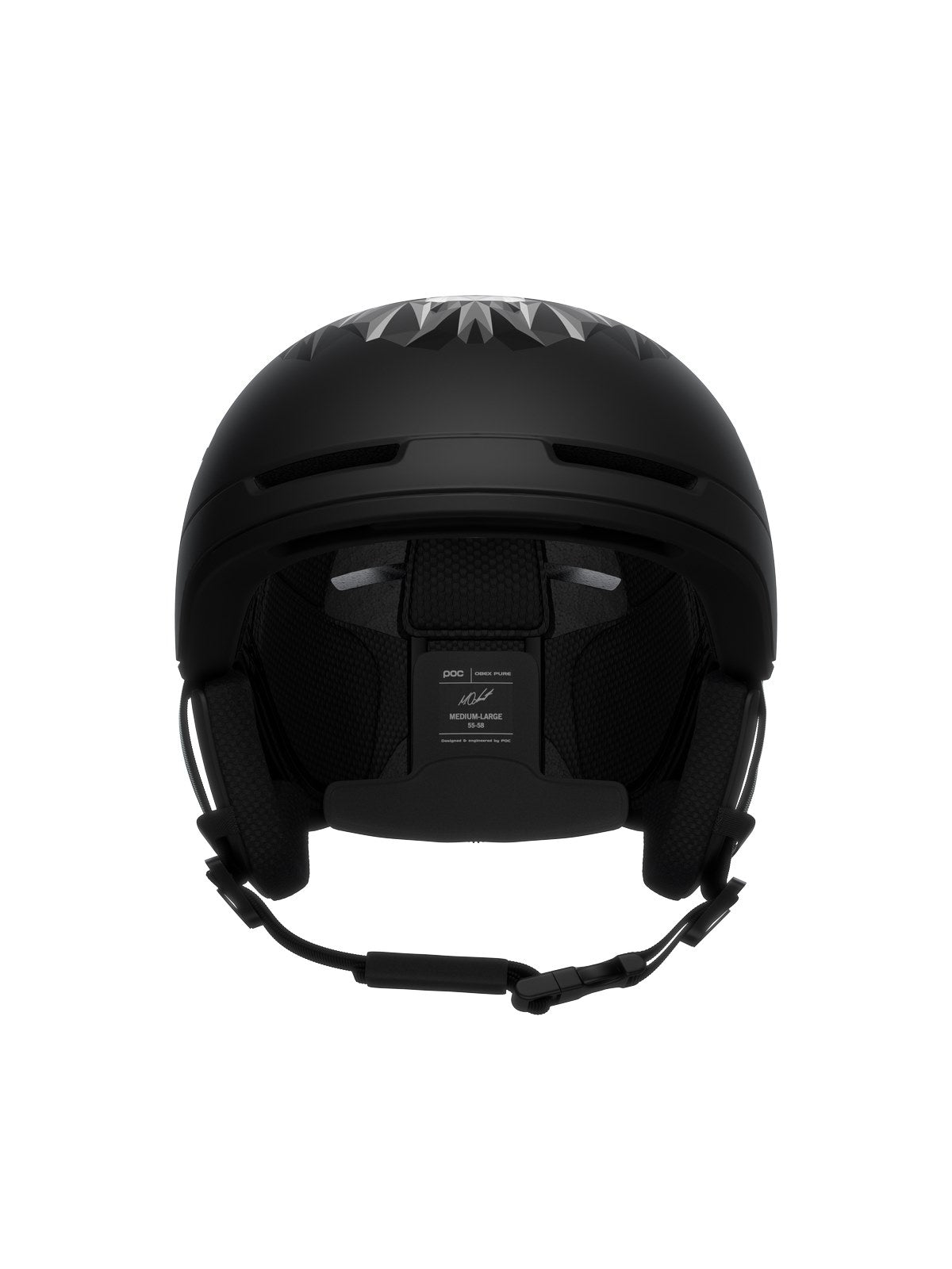 Kask narciarski POC Obex Pure Odermatt Ed. - czarny mat