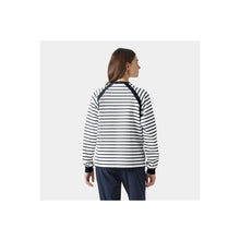 Bluza Damska HELLY HANSEN W Capri Sweatshirt Biało granatowe Pasy
