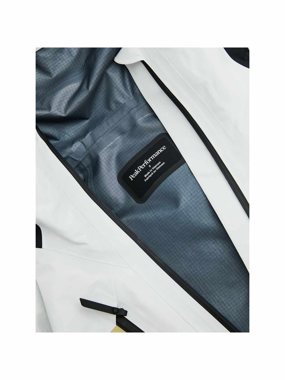 Kurtka narciarska damska PEAK PERFORMANCE Vertical GORE-TEX Pro 3L Shell Jacket biała