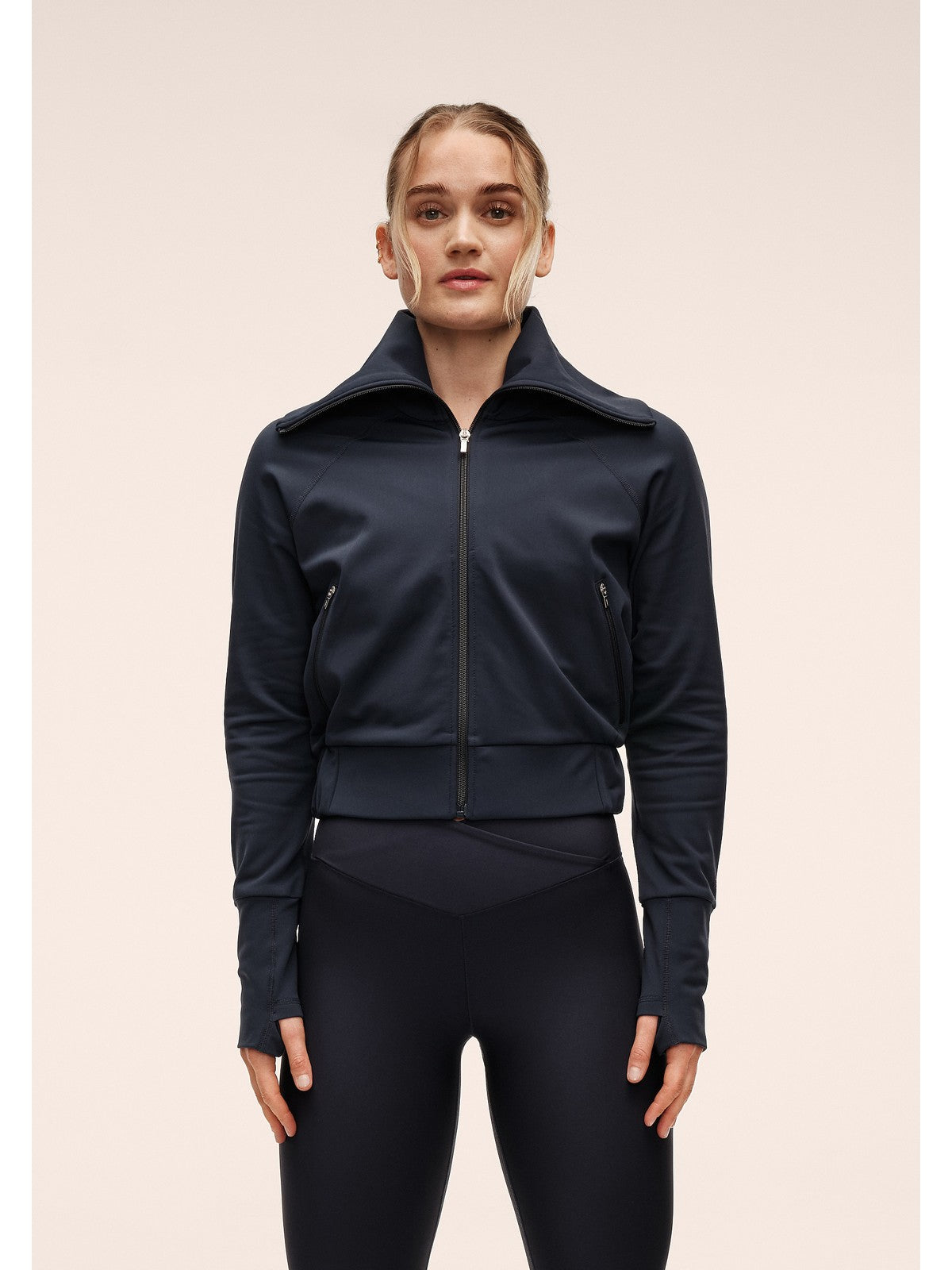 Kurtka damska CASALL Warm Training Jacket niebieska
