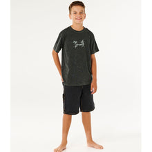 Koszulka chłopięca RIP CURL Eternal Shred Wash Tee-Boy czarna
