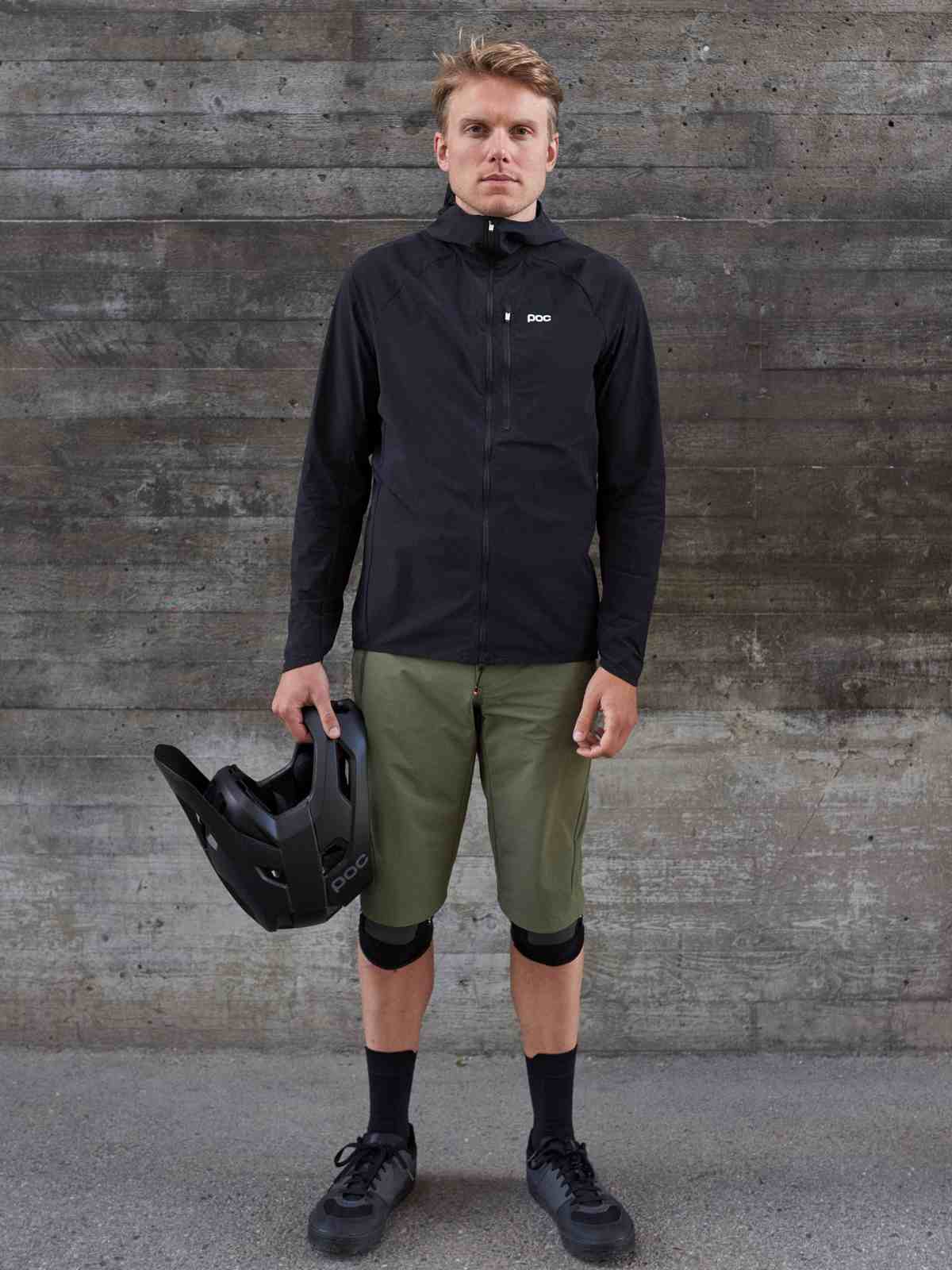 Kurtka rowerowa POC Motion Wind Jacket czarny