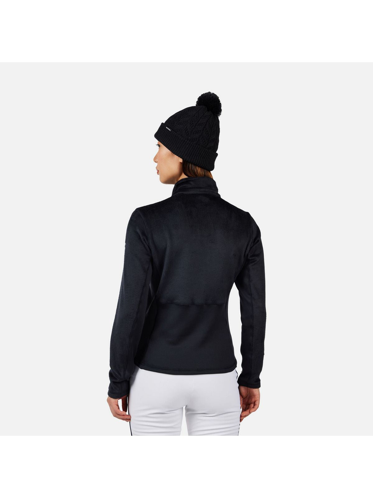 Bluza damska ROSSIGNOL W DIRETTA HZ FLEECE czarna