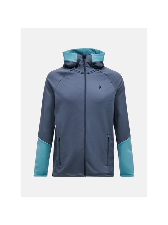 Bluza PEAK PERFORMANCE M Rider Essentials Zip Hood granatowy
