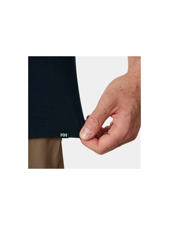Koszulka HELLY HANSEN MASSIF GRAPHIC T-SHI granatowy - Adventure Sports

