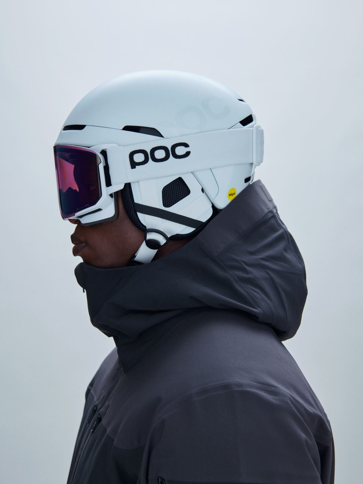 Kask narciarski POC Obex BC MIPS biały