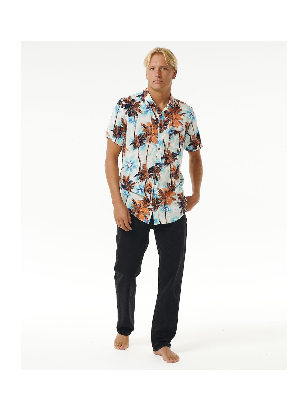 Koszula RIP CURL Barrel Killa S/S Shirt multikolor - Adventure Sports