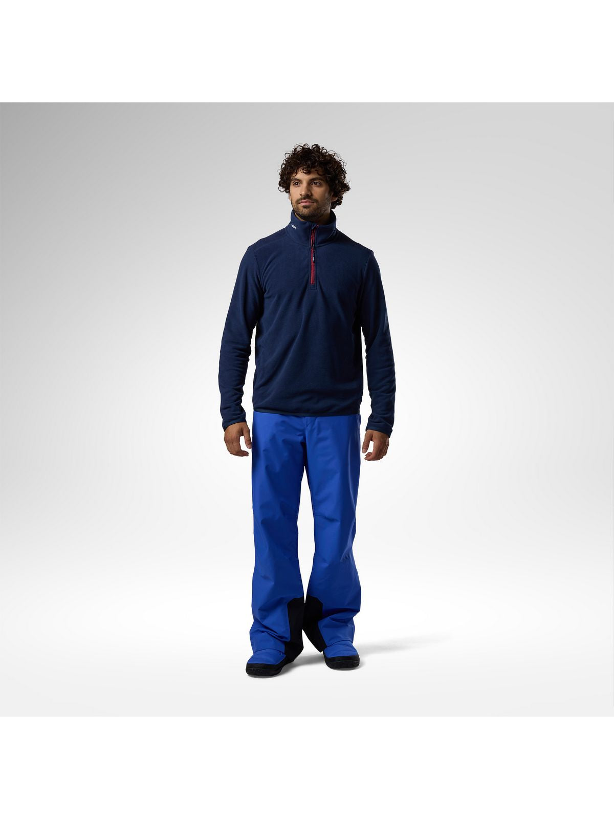 Bluza męska ROSSIGNOL M Quarter Zip Polar Fleece niebieska