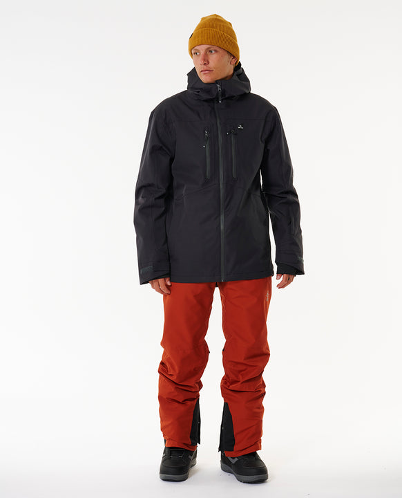 Kurtka narciarska RIP CURL Freerider 20K/20K Jacket czarny - Adventure Sports
