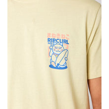 Koszulka RIP CURL Desti Animals Tee żółty - Adventure Sports
