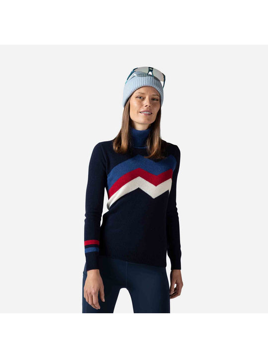 Sweter Rossignol W Mountain Tn granatowy - Adventure Sports
