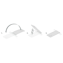 Klip BOOKMAN Clip-on Reflectors różowy
