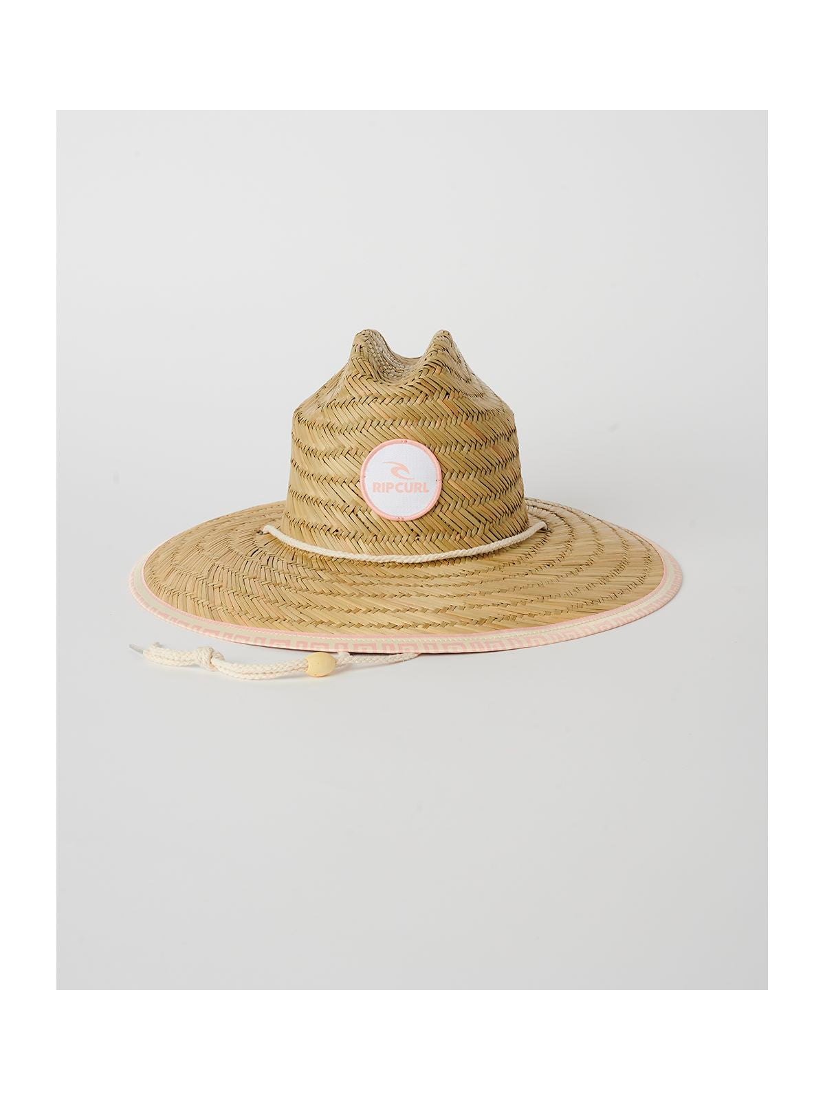 Kapelusz słomkowy dziewczęcy RIP CURL Mixed Straw Hat-Girl beżowy - TU - Czapka - Adventure Sports
