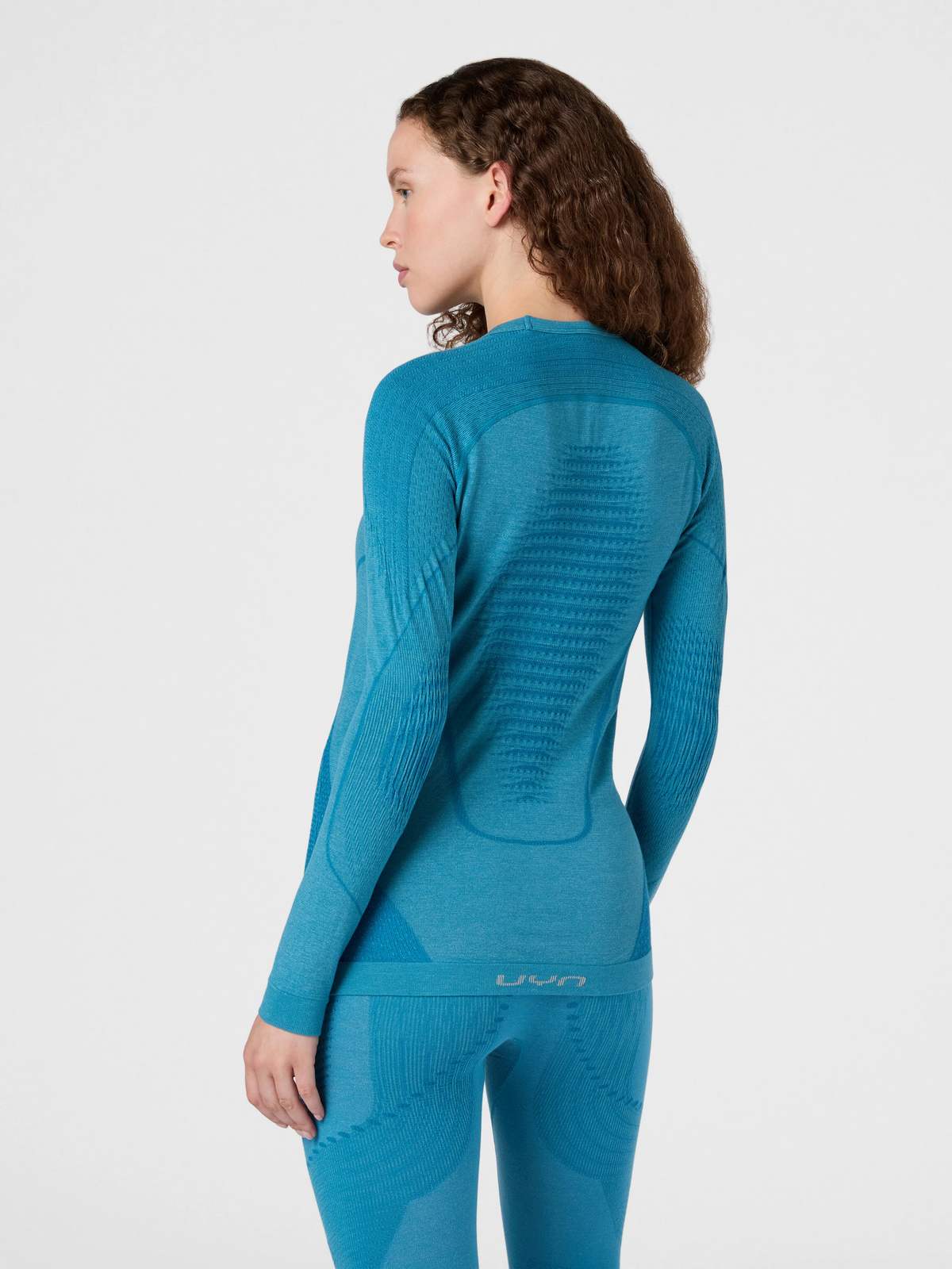 Koszulka termoaktywna UYN W Evolutyon Biotech Uw Shirt Long Sl niebieski