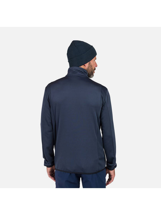 Bluza techniczna męska Rossignol Diretta Fleece Hz granatowy - Adventure Sports
