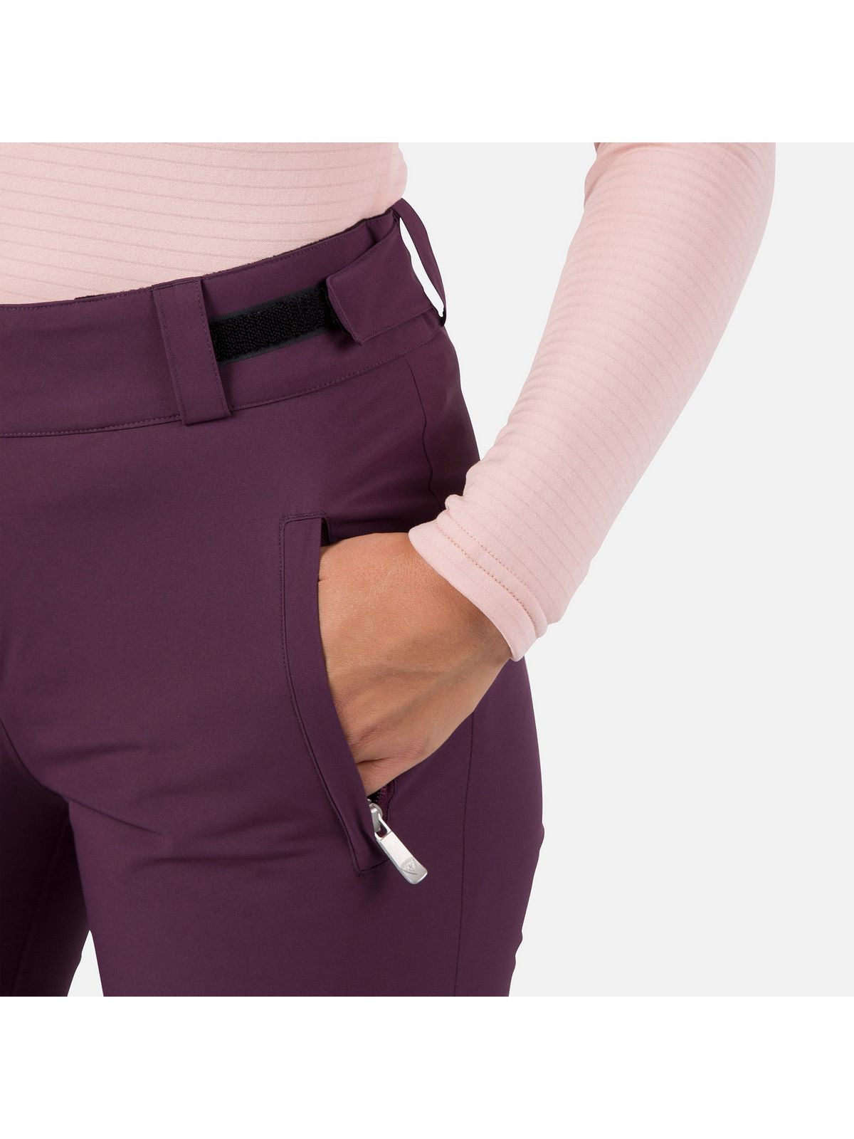 Damskie spodnie narciarskie Rossignol W Staci Pant fioletowe - Spodnie - Adventure Sports