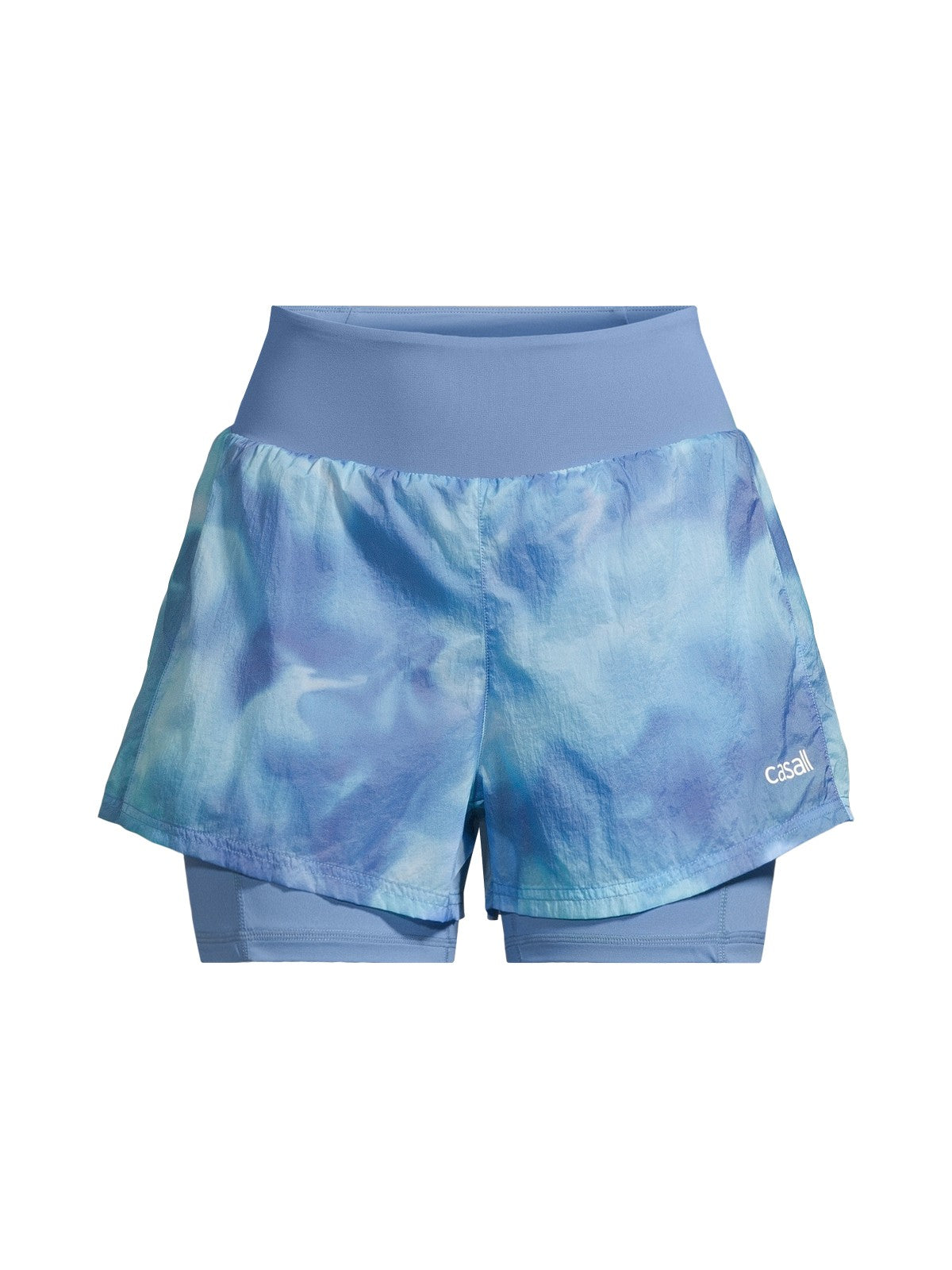 Szorty CASALL Breeze Printed Running Short kolor granatowy