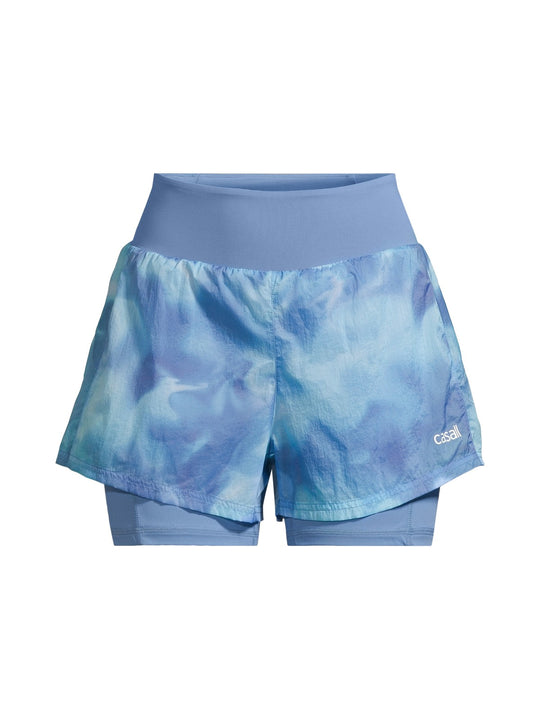 Szorty CASALL Breeze Printed Running Short kolor granatowy
