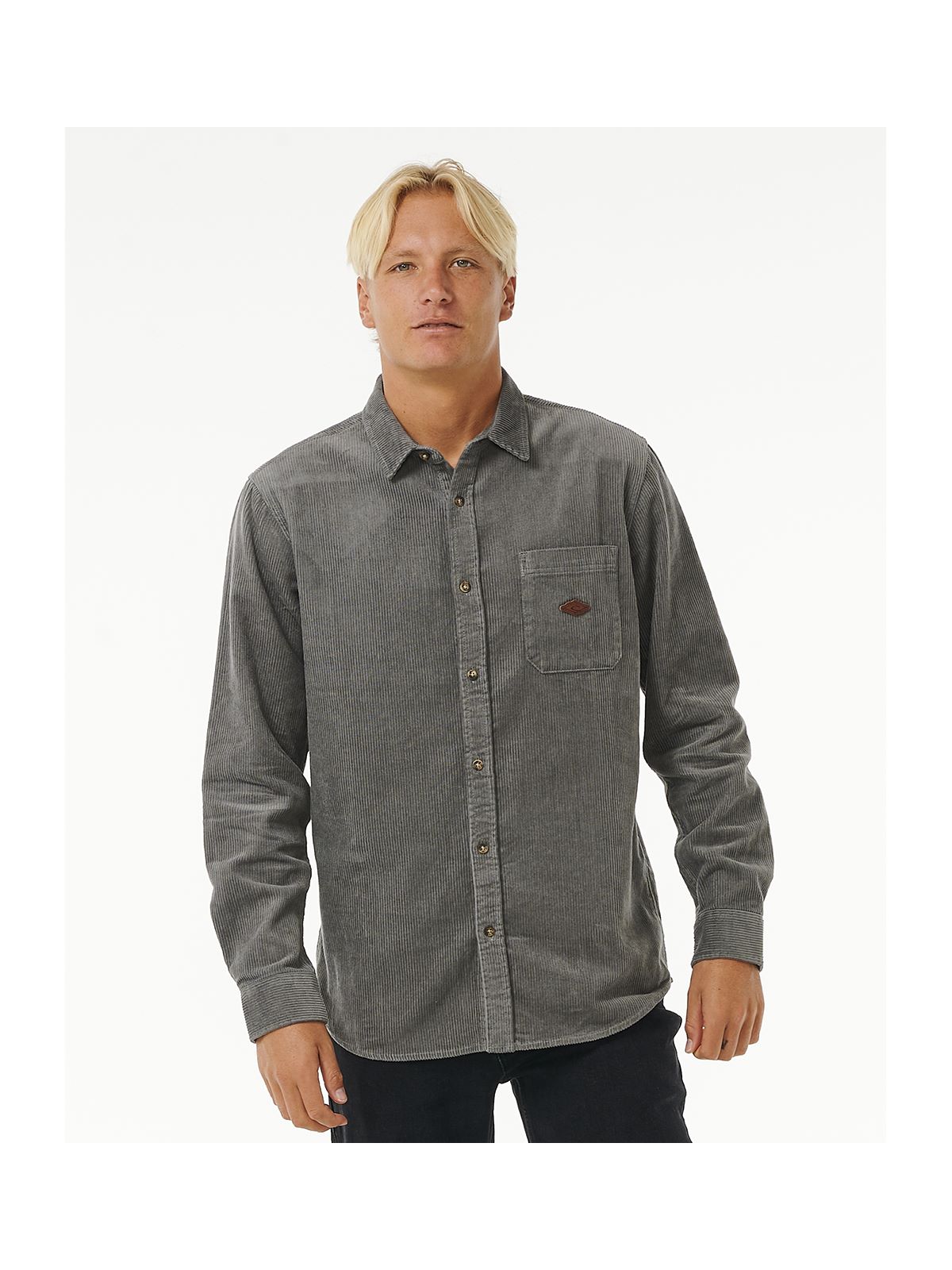Koszula RIP CURL Classic Surf Cord L/S Shirt szary - Adventure Sports