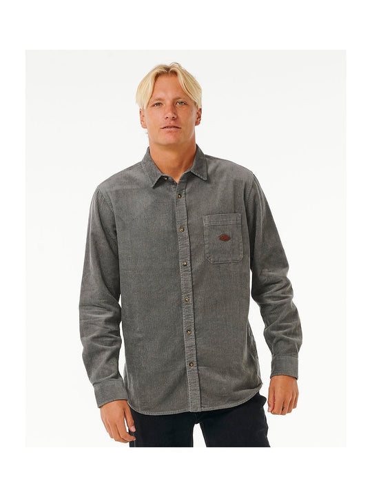 Koszula RIP CURL Classic Surf Cord L/S Shirt szary - Adventure Sports
