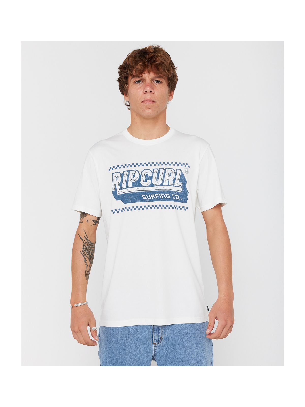 Koszulka RIP CURL SPORTLINE INVADER TEE beżowa