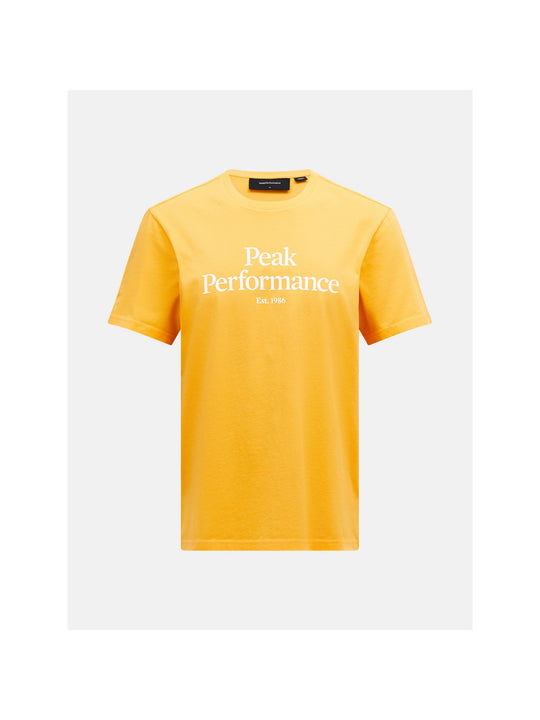 Koszulka PEAK PERFORMANCE Original Tee Men pomarańczowy - Adventure Sports
