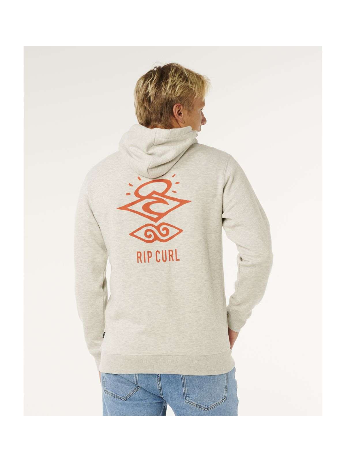 Bluza męska RIP CURL Search Icon Hood biała