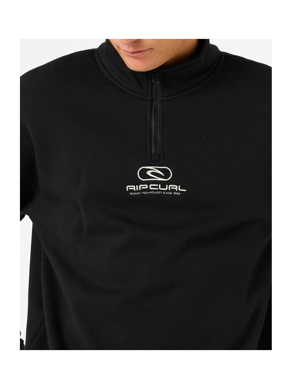 Bluza RIP CURL Pill Icon 45748 Zip Crew czarny