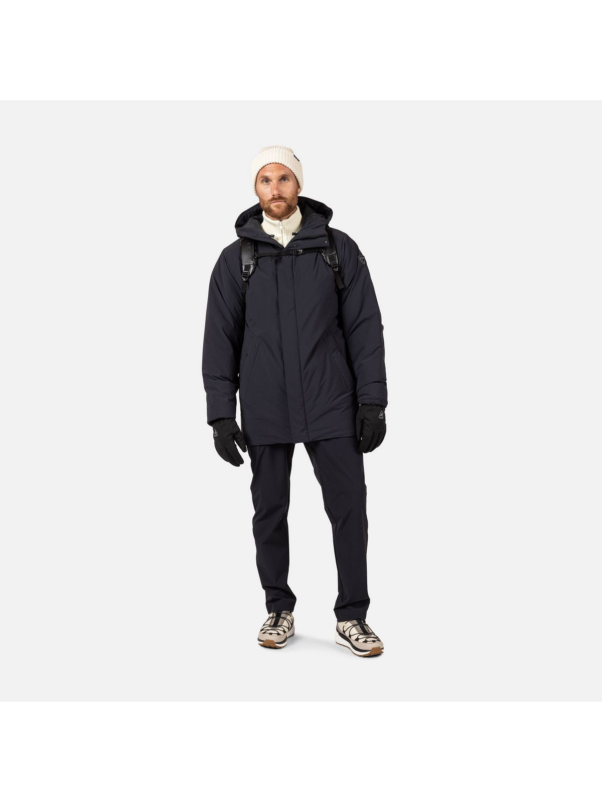 Kurtka męska ROSSIGNOL Chavanette Insulated Parka czarna