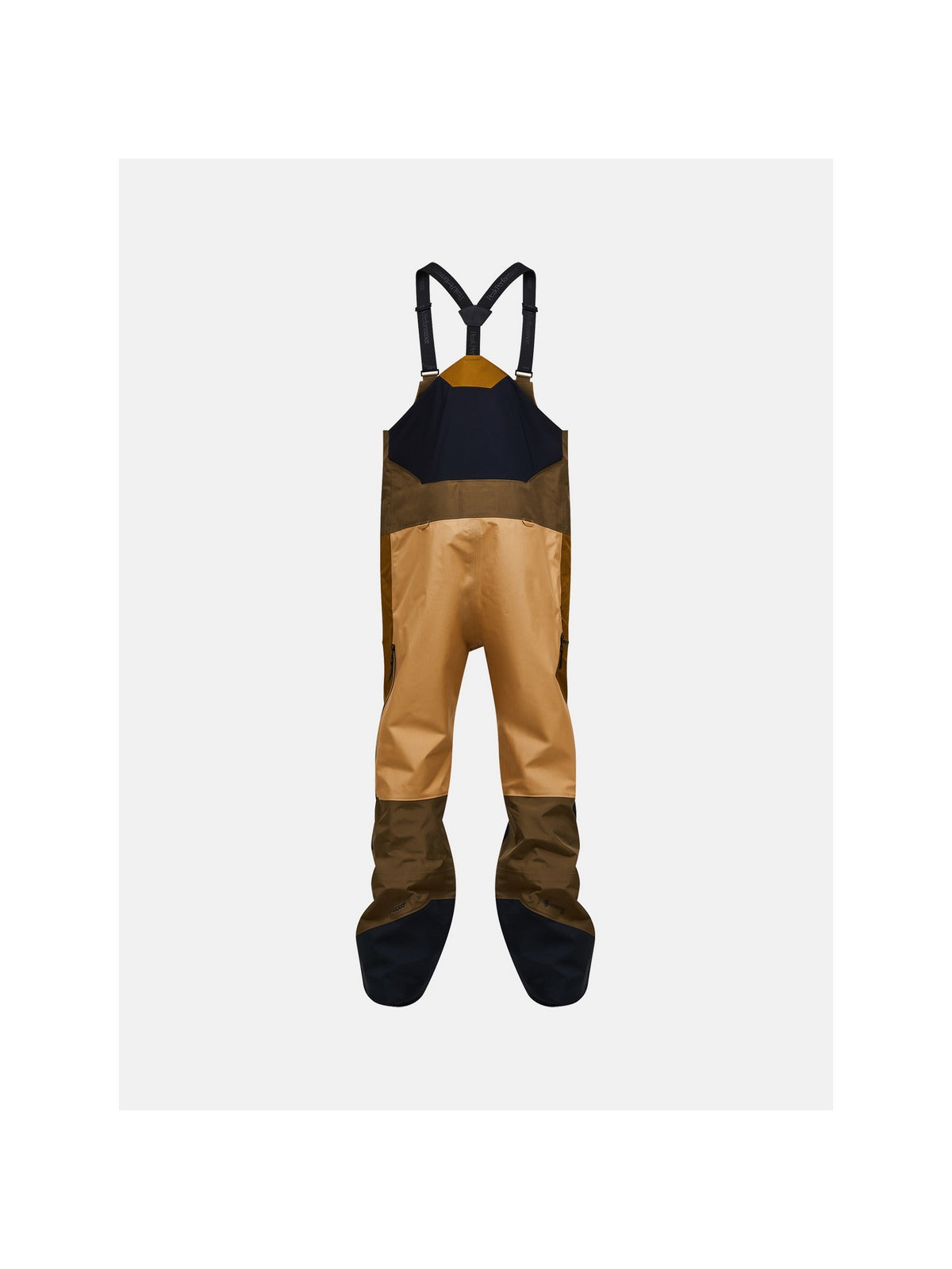 Spodnie PEAK PERFORMANCE M Vertical Gore-Tex Pro Bib Pants brązowy