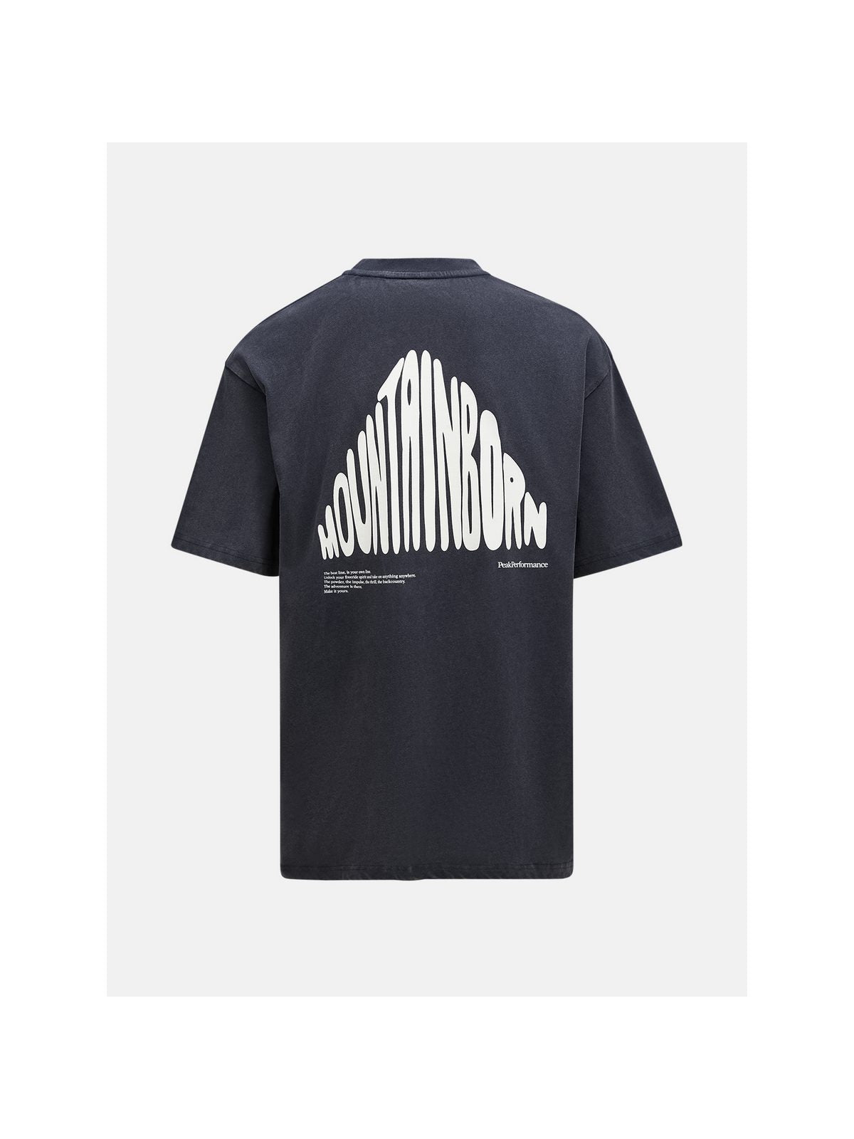 Koszulka Peak Performance M Graphic Tee czarny - Adventure Sports