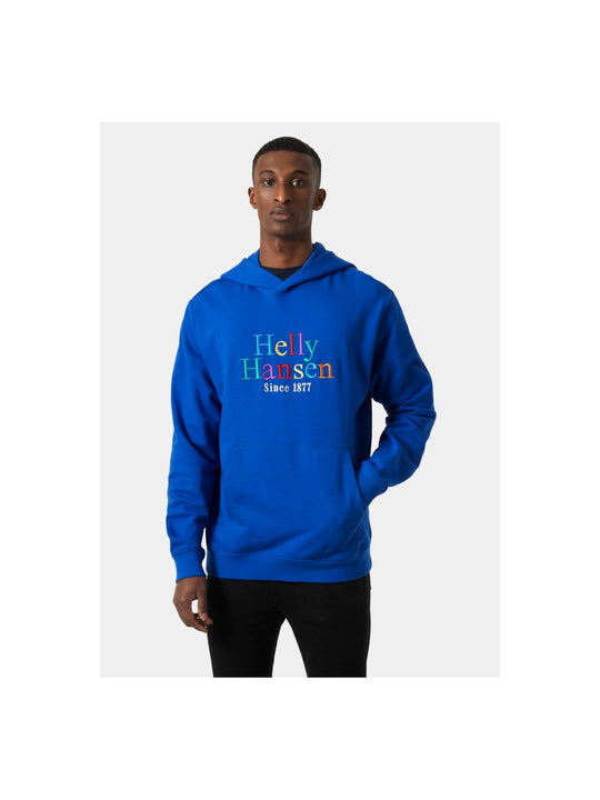Bluza męska HELLY HANSEN Core Graphic Sweat Hoodie niebieski - Adventure Sports
