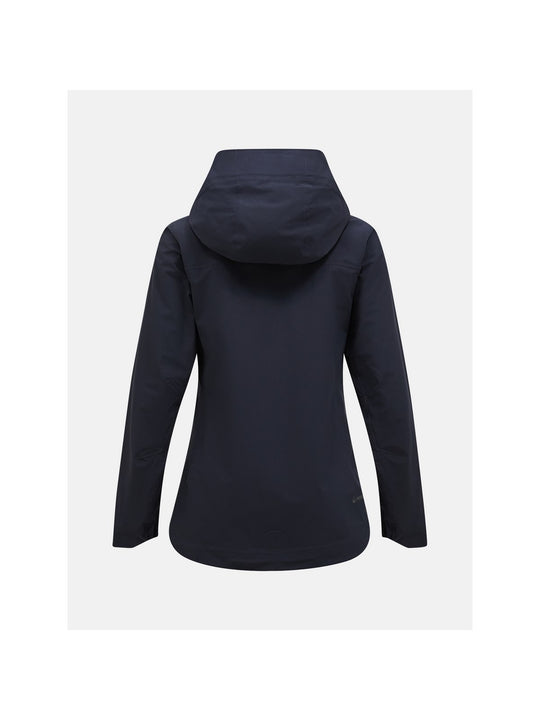 Kurtka z membraną damska Peak Performance W Commuter Hipe Jacket czarny - Adventure Sports

