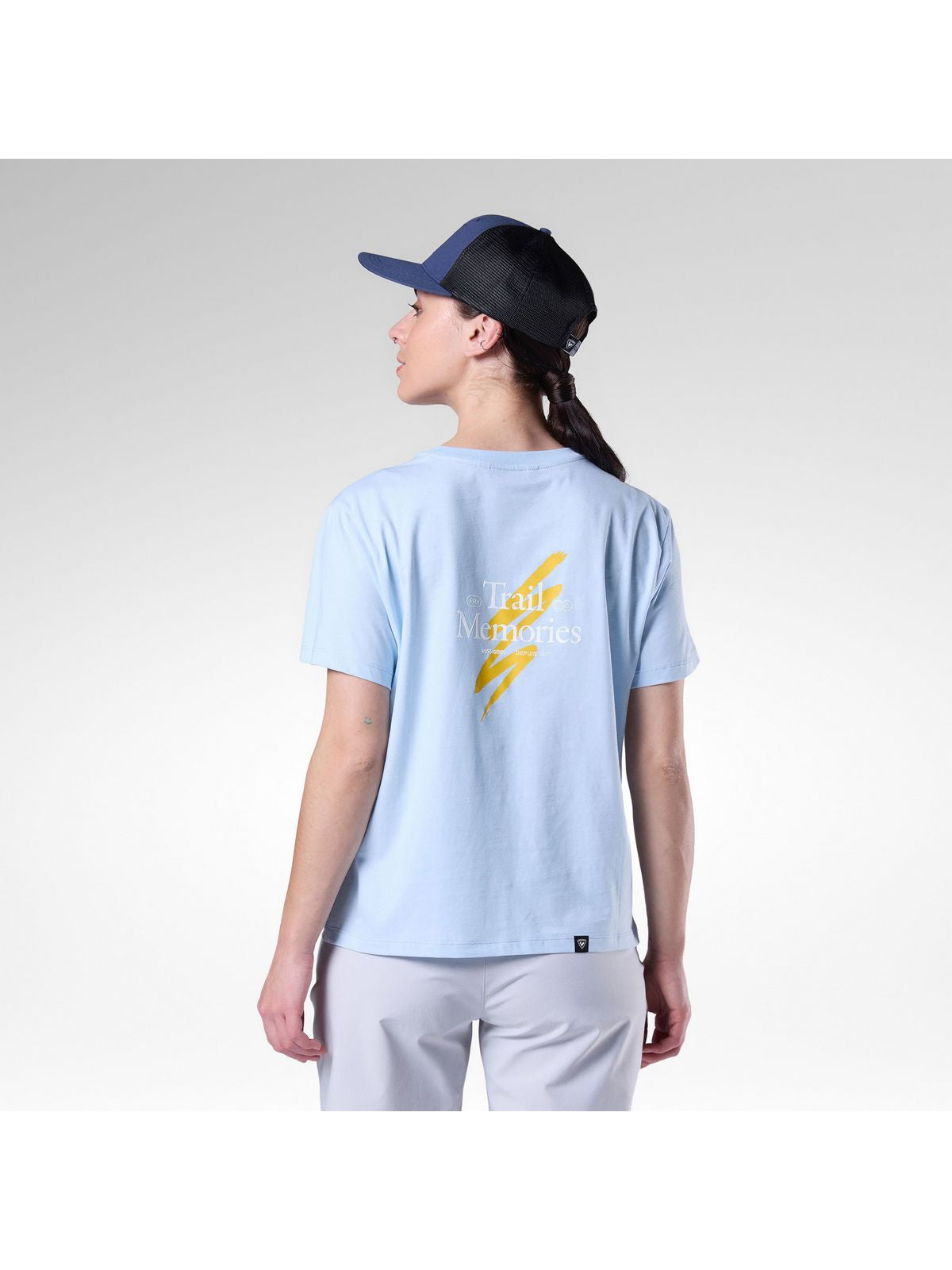 Koszulka damska ROSSIGNOL W Graphic Waterfall Tee niebieska