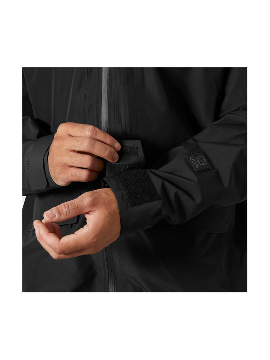 Kurtka narciarska męska HELLY HANSEN EMIKO SHELL JACKET czarna
