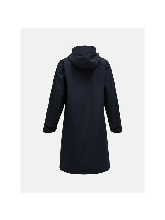 Kurtka PEAK PERFORMANCE W Treeline Shell Parka czarny - Adventure Sports
