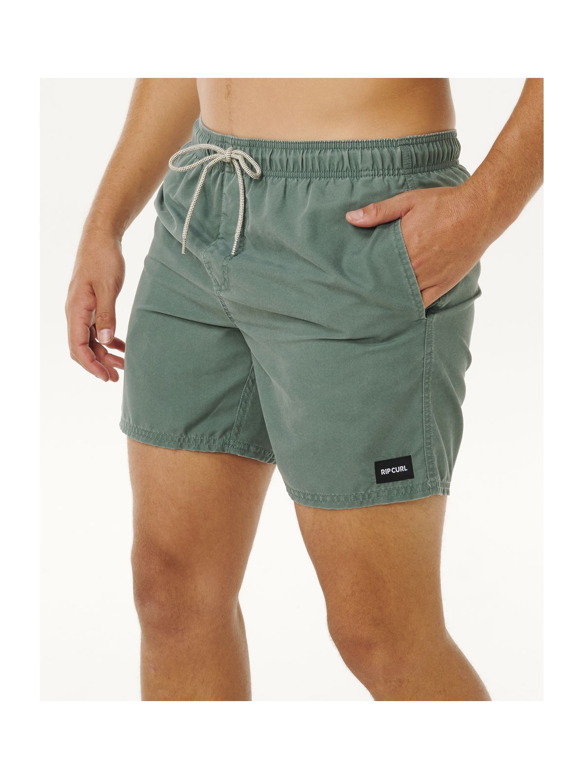 Boardshorty męskie RIP CURL Offset Washed Volley zielone