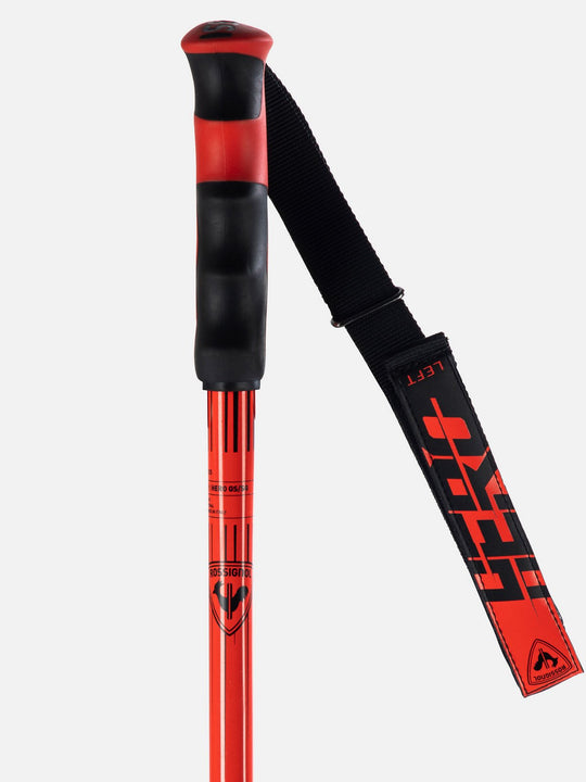 Kije narciarskie ROSSIGNOL HERO GS-SG - czerwony
