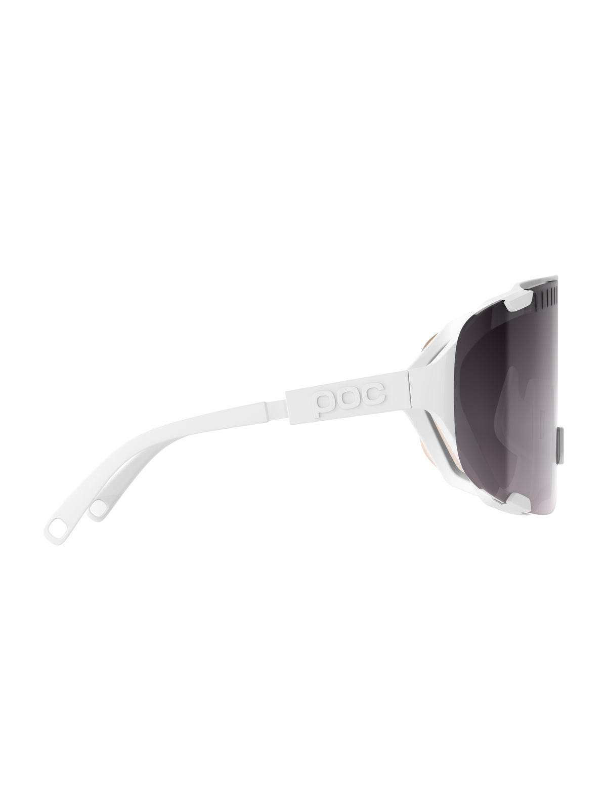 Okulary rowerowe POC Devour biały - Clarity Trail /Partly Sunny Silver cat 2