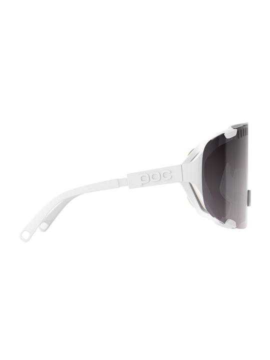 Okulary rowerowe POC Devour biały - Clarity Trail /Partly Sunny Silver cat 2
