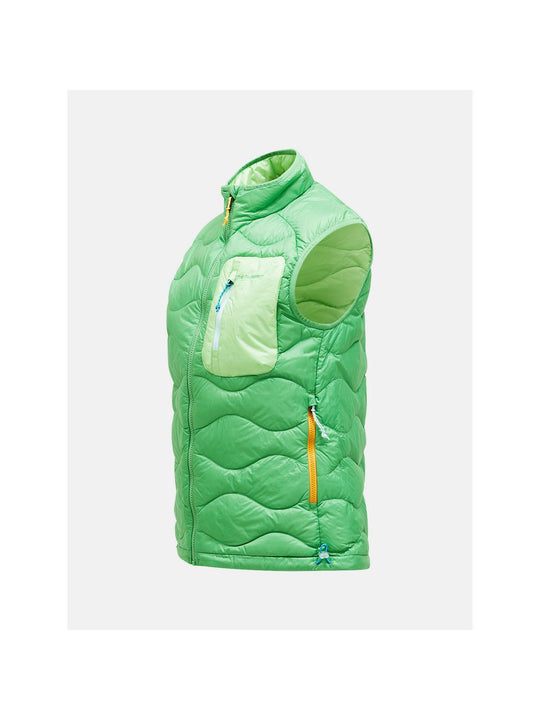 Kamizelka puchowa damska PEAK PERFORMANCE W Helium Utility Down Vest zielony - Adventure Sports
