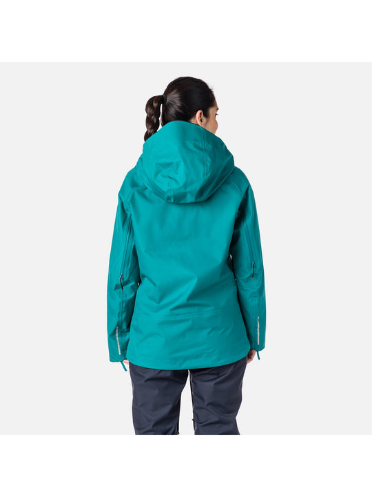Kurtka ROSSIGNOL W Skpr 3L Jkt zielony - Adventure Sports
