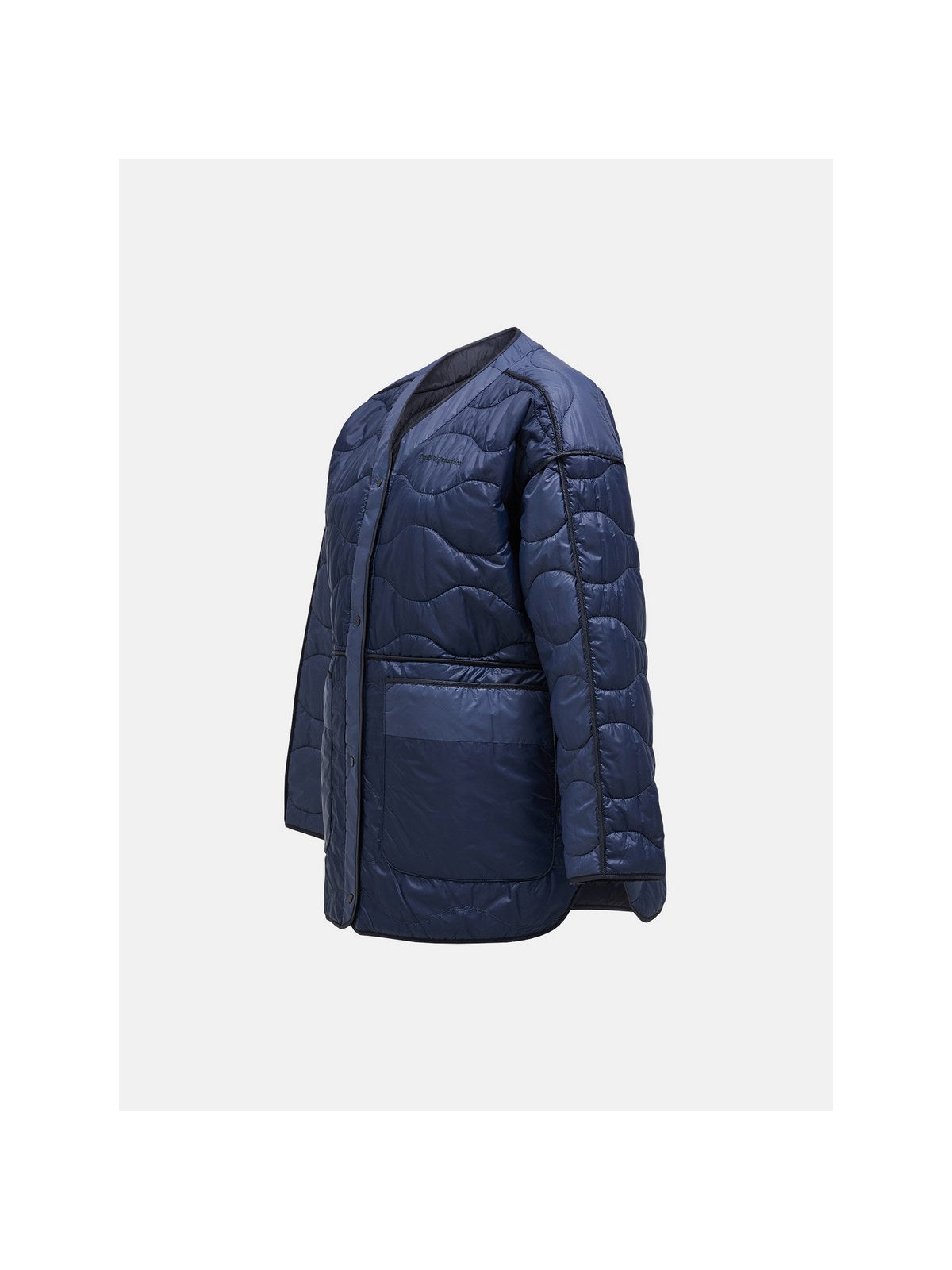 Kurtka Peak Performance W Quilted Oversized Liner czarny - Adventure Sports