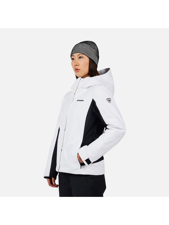 Kurtka narciarska damska ROSSIGNOL W VELIKA INSULATED JKT biała
