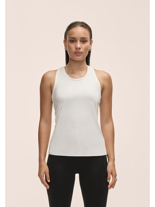 Koszulka damska CASALL Essential Racerback Tank kolor biały
