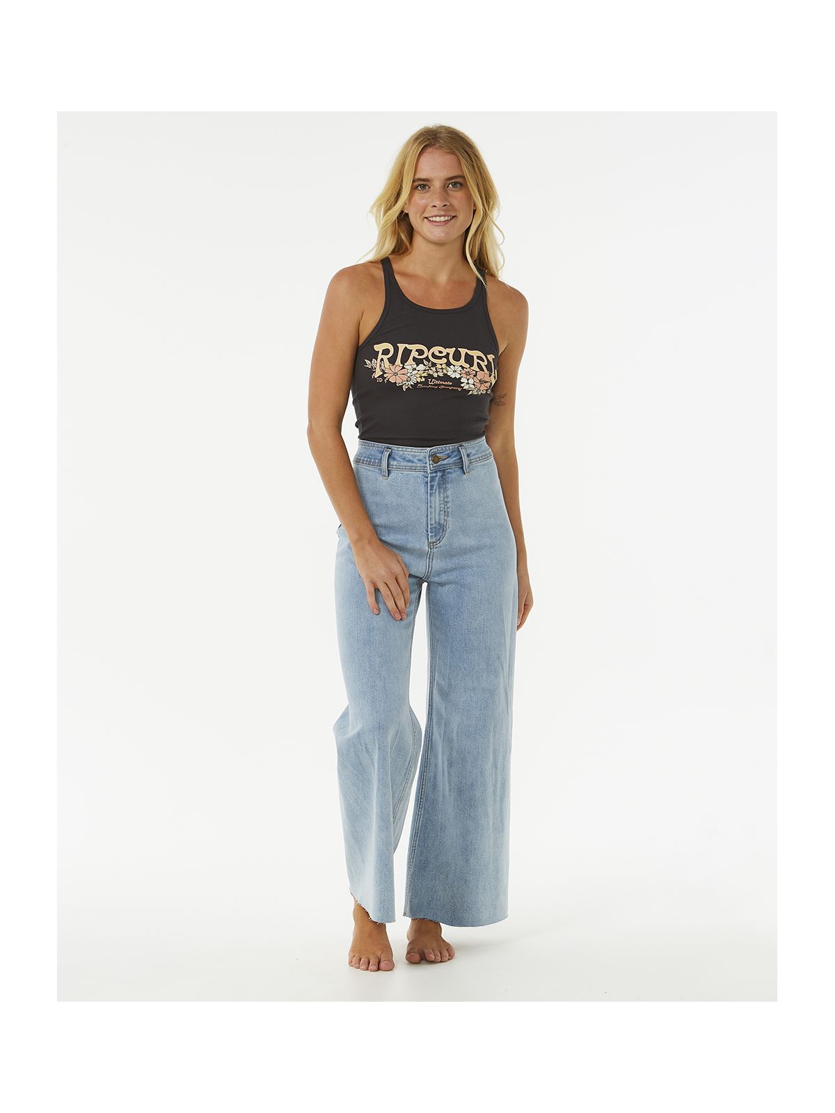 Koszulka RIP CURL Endless Summer Ribbed Tank czarny - Adventure Sports
