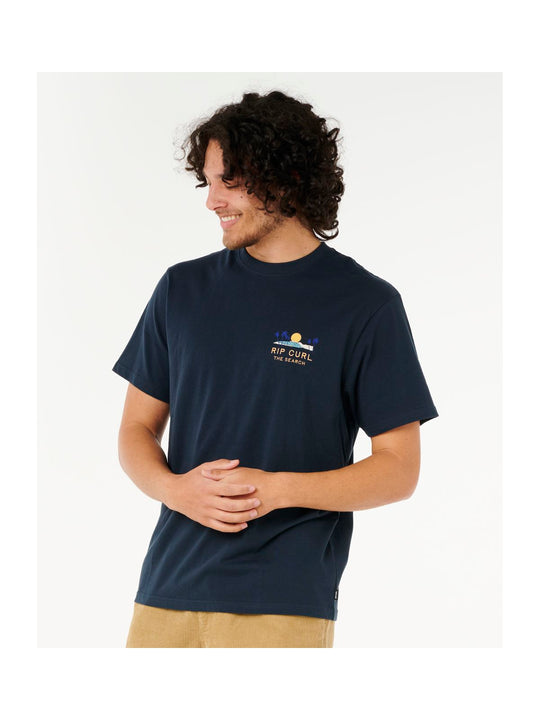 Koszulka RIP CURL Aots - Cody Welsh Tee granatowy - Adventure Sports
