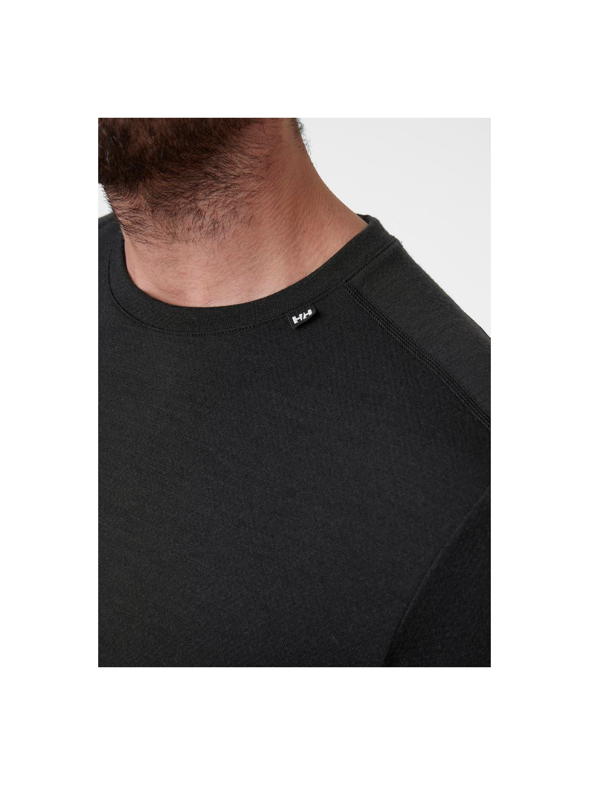 Koszulka Helly Hansen Lifa Merino Midweight Crew czarny - Adventure Sports