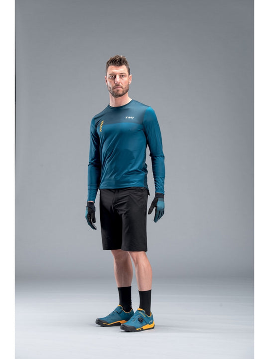 Koszulka rowerowa NORTHWAVE XTRAIL 2 Jersey LS - niebieski - Adventure Sports
