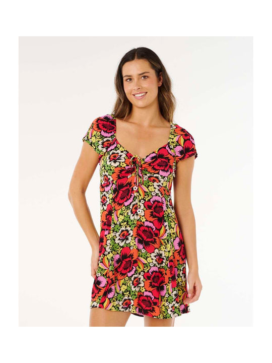 Sukienka RIP CURL Blooming Mini Dress multikolor
